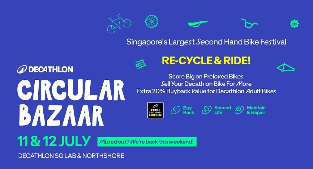 Decathlon Extends Circular Bazaar After Strong Turnout with More Buyback Deals and Second-Hand Bike Offers - Alvinology