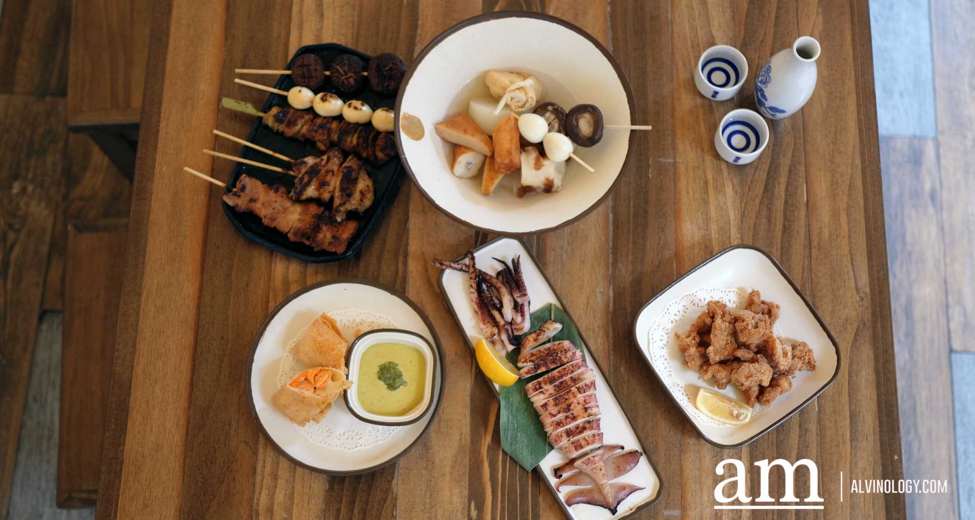 [Review] Kokoro Izakaya Opens at Lau Pa Sat Offering Affordable Meals and Charcoal Grilled Skewers - Alvinology