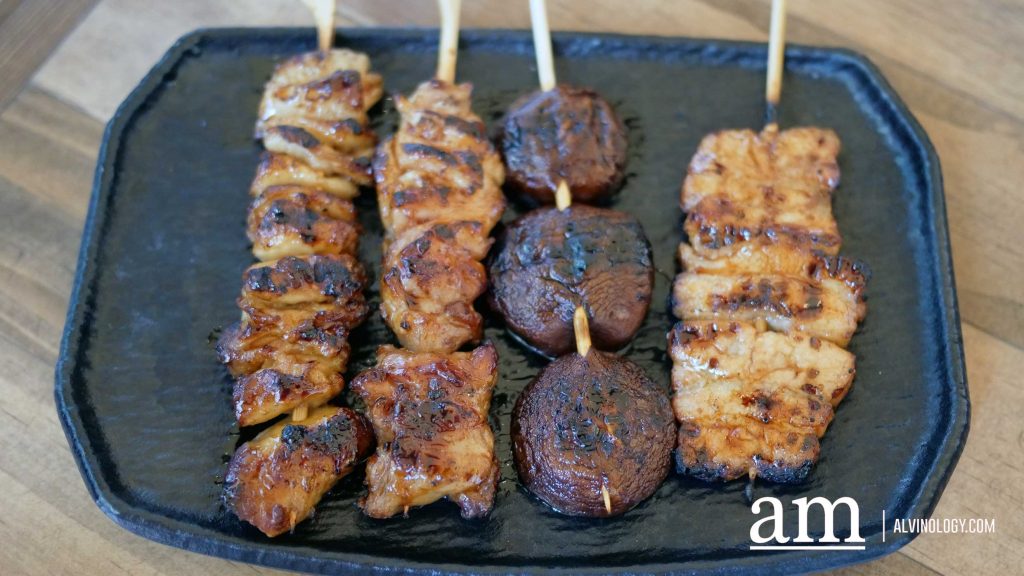 [Review] Kokoro Izakaya Opens at Lau Pa Sat Offering Affordable Meals and Charcoal Grilled Skewers - Alvinology