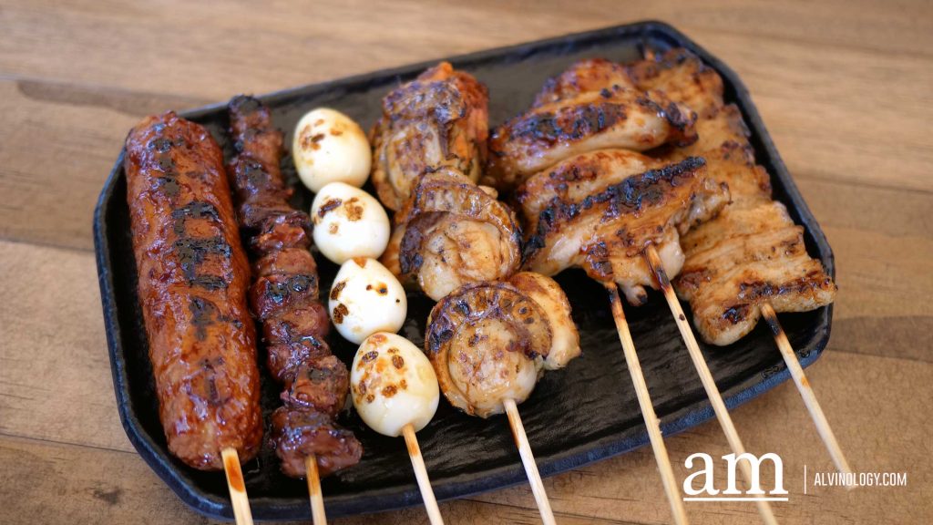 [Review] Kokoro Izakaya Opens at Lau Pa Sat Offering Affordable Meals and Charcoal Grilled Skewers - Alvinology