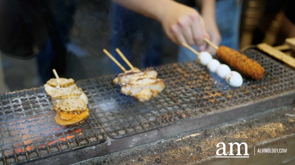 [Review] Kokoro Izakaya Opens at Lau Pa Sat Offering Affordable Meals and Charcoal Grilled Skewers - Alvinology