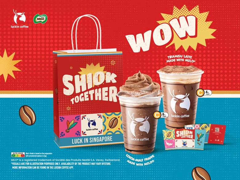 LUCKIN COFFEE Celebrates National Day with Limited Time MILO Collaboration and New Nanyang Inspired Drinks LUCKIN COFFEE Celebrates National Day with Limited Time MILO Collaboration and New Nanyang Inspired Drinks - Alvinology