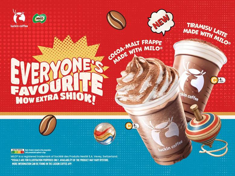 LUCKIN COFFEE Celebrates National Day with Limited Time MILO Collaboration and New Nanyang Inspired Drinks - Alvinology