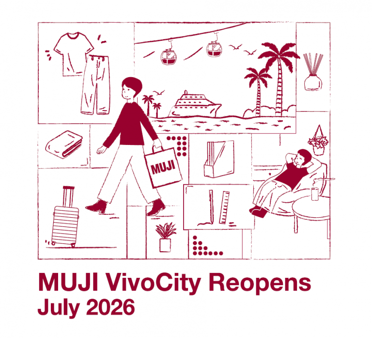 MUJI VivoCity Reopens on 17 July with Bigger Fashion Spaces and a Refreshed Shopping Experience - Alvinology