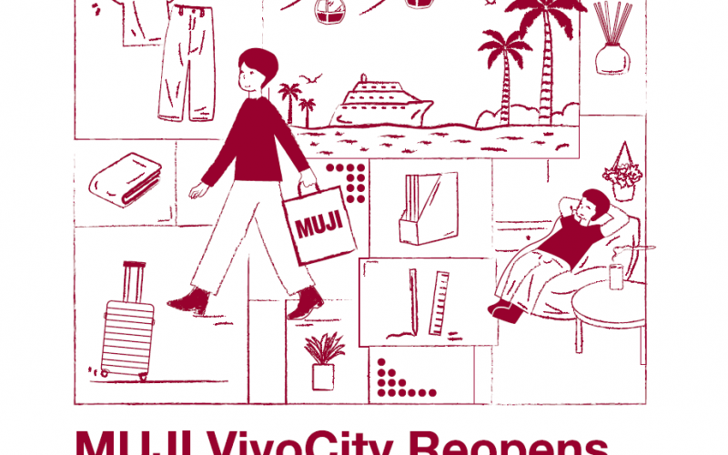 MUJI VivoCity Reopens on 17 July with Bigger Fashion Spaces and a Refreshed Shopping Experience - Alvinology