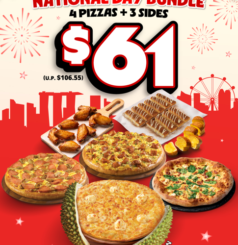 Pizza Hut Unveils Cheesy 7 Durian and Otah Laksa Pizzas for National Day Celebrations - Alvinology