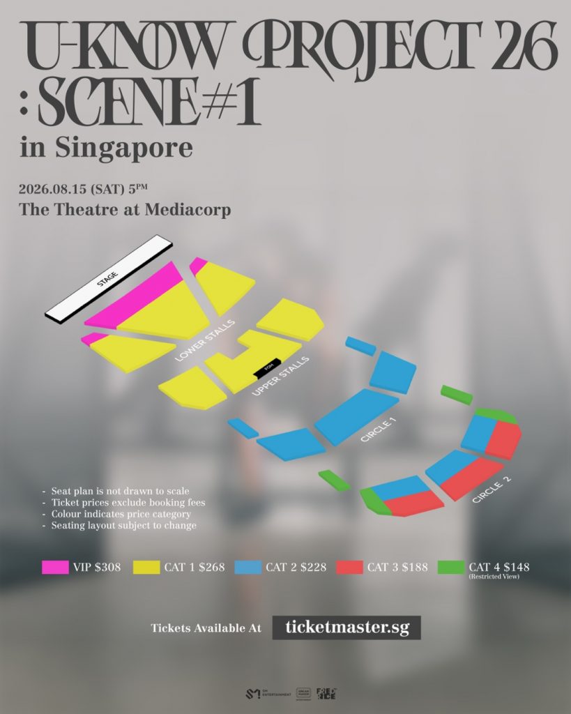 U-KNOW Brings First Solo Concert Tour to Singapore This August with U-KNOW PROJECT 26 : SCENE#1 - Alvinology