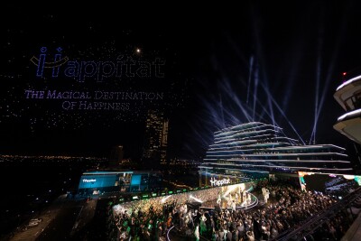 Happitat Celebrates Its Grand Opening, Transforming Over 200,000 Sq.m. from Land to Sky with a Record-Breaking 2,222-Drone Show, as Zhou Yiran Leads Over 100 Artists in a Festival of Happiness - Alvinology