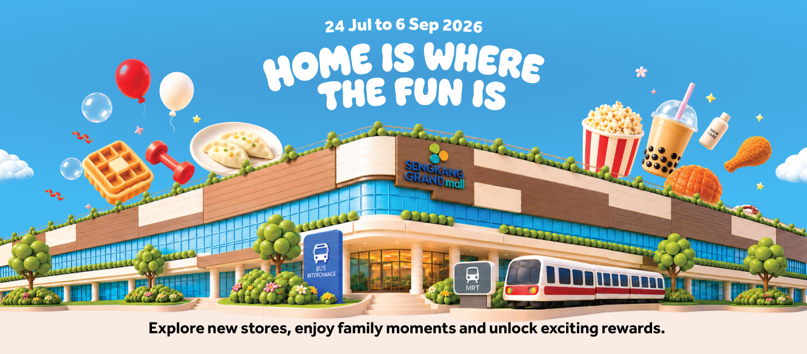 Sengkang Grand Mall Marks Biggest Refresh Yet with New Stores, Better Connectivity and National Day Celebrations - Alvinology