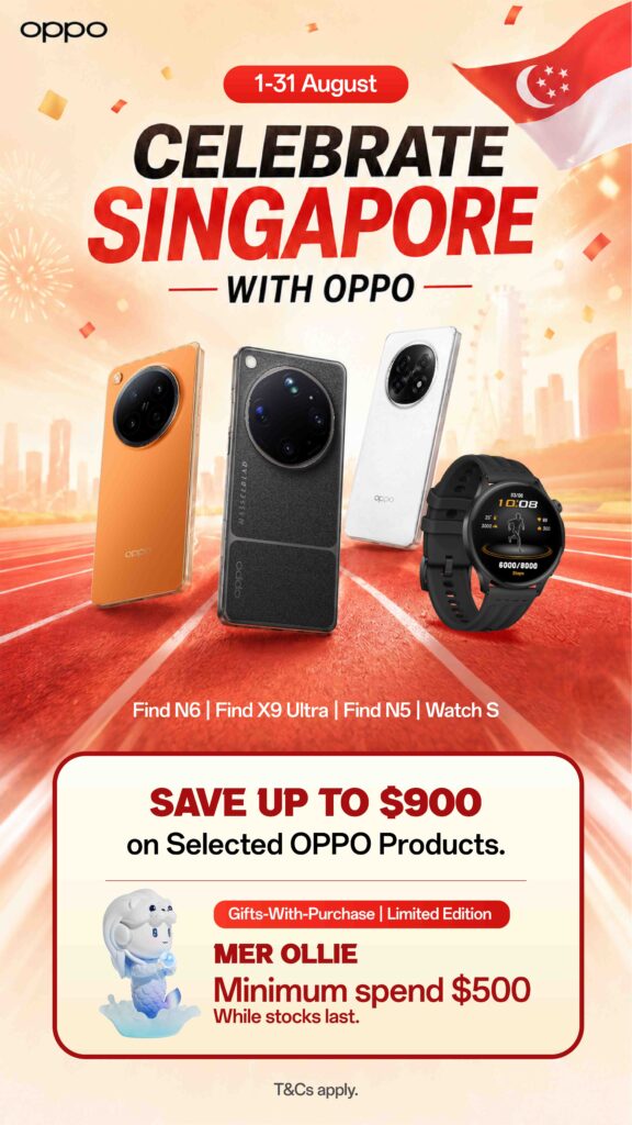 OPPO Marks SG61 with Up to S$900 Savings and Exclusive Merlion Ollie Collectible OPPO Marks SG61 with Up to S$900 Savings and Exclusive Merlion Ollie Collectible - Alvinology