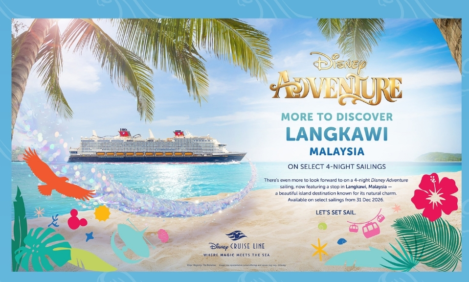 Disney Adventure Adds Langkawi to Its Singapore Cruise Itineraries From December 2026 - Alvinology