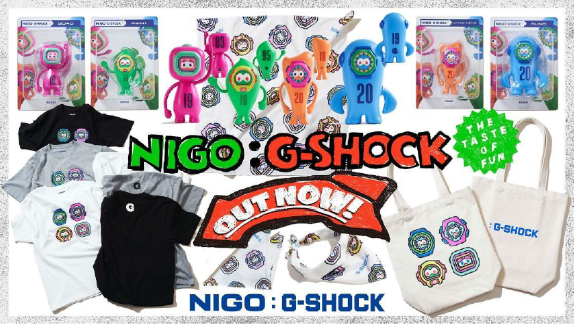 G-SHOCK and NIGO Launch Character Filled Souvenir Collection Featuring Figures, T Shirts and More G-SHOCK and NIGO Launch Character Filled Souvenir Collection Featuring Figures, T Shirts and More - Alvinology
