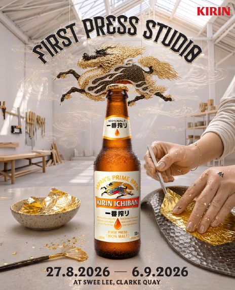 Kirin Ichiban Brings Its First Press Brewing Philosophy to Life at Clarke Quay Pop Up - Alvinology