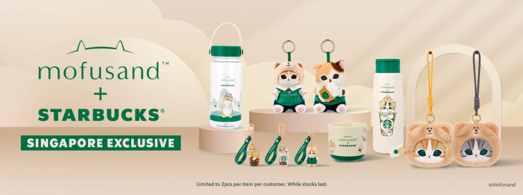Mofusand and Starbucks Return with New Singapore Exclusive Collectables Mofusand and Starbucks Return with New Singapore Exclusive Collectables - Alvinology