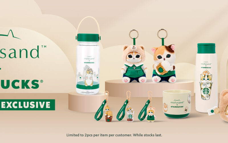 Mofusand and Starbucks Return with New Singapore Exclusive Collectables - Alvinology