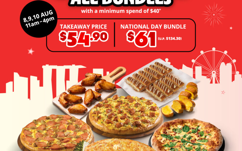 Pizza Hut Singapore Rolls Out National Day Discounts and 2 for S$22 Pizza Deals This August - Alvinology