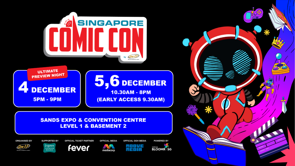 Singapore Comic Con 2026 Tickets Now on Sale with New Superhero Pack and Artist Exclusives - Alvinology