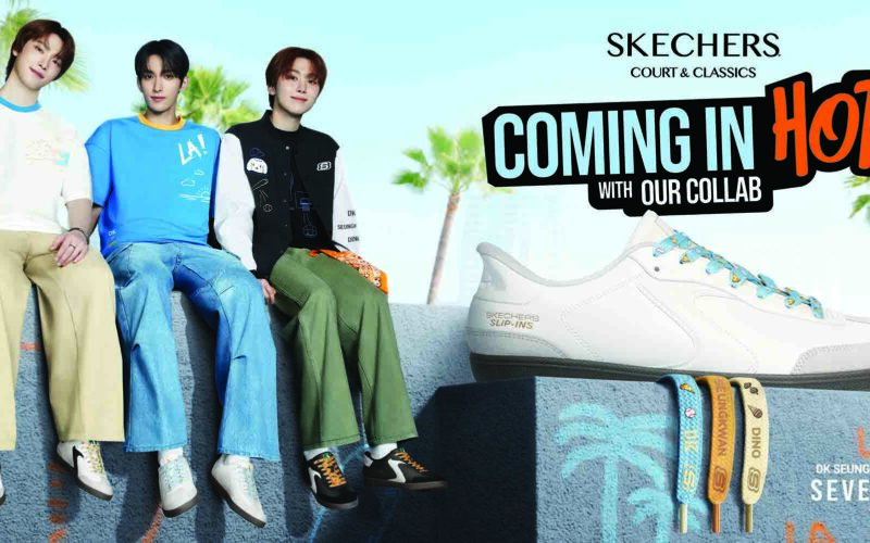 Skechers and SEVENTEEN's DK, SEUNGKWAN and DINO Launch First Exclusive Apparel Collaboration - Alvinology