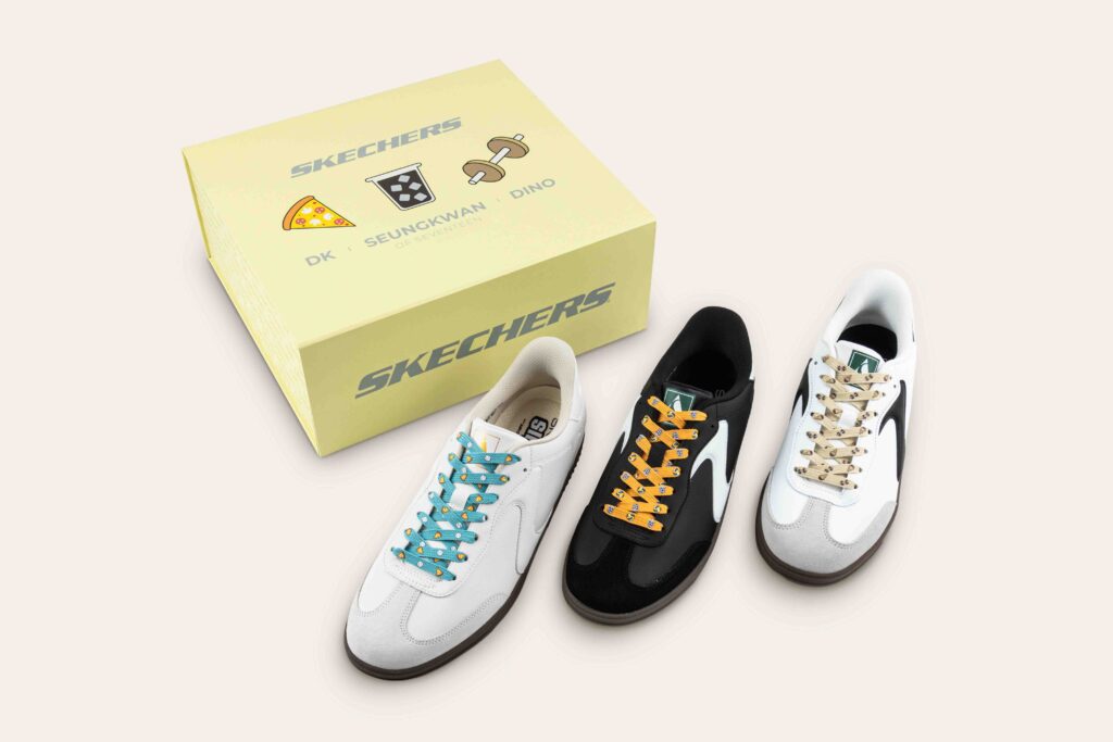 Skechers and SEVENTEEN's DK, SEUNGKWAN and DINO Launch First Exclusive Apparel Collaboration Skechers and SEVENTEEN's DK, SEUNGKWAN and DINO Launch First Exclusive Apparel Collaboration - Alvinology
