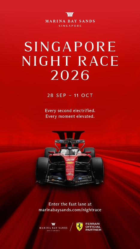 Marina Bay Sands and Scuderia Ferrari HP Rev Up Singapore’s 2026 Night Race Season - Alvinology