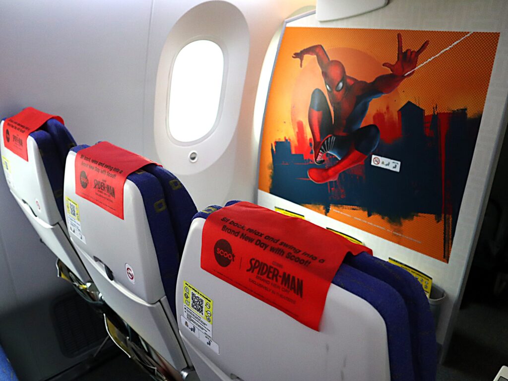 [First Look] Scoot's Spider-Man: Brand New Day Themed Flight Spins a Web of Fun in the Skies - Alvinology