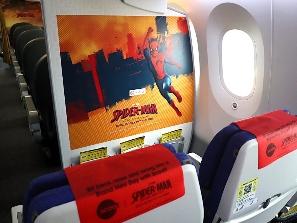 [First Look] Scoot's Spider-Man: Brand New Day Themed Flight Spins a Web of Fun in the Skies - Alvinology