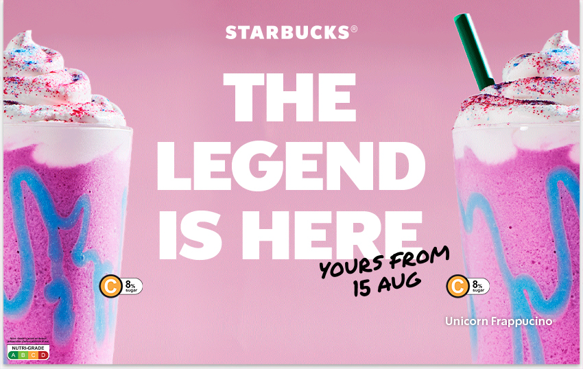 Starbucks Singapore Brings the Magic of the Unicorn Frappuccino, New Collectibles and August Rewards Deals - Alvinology
