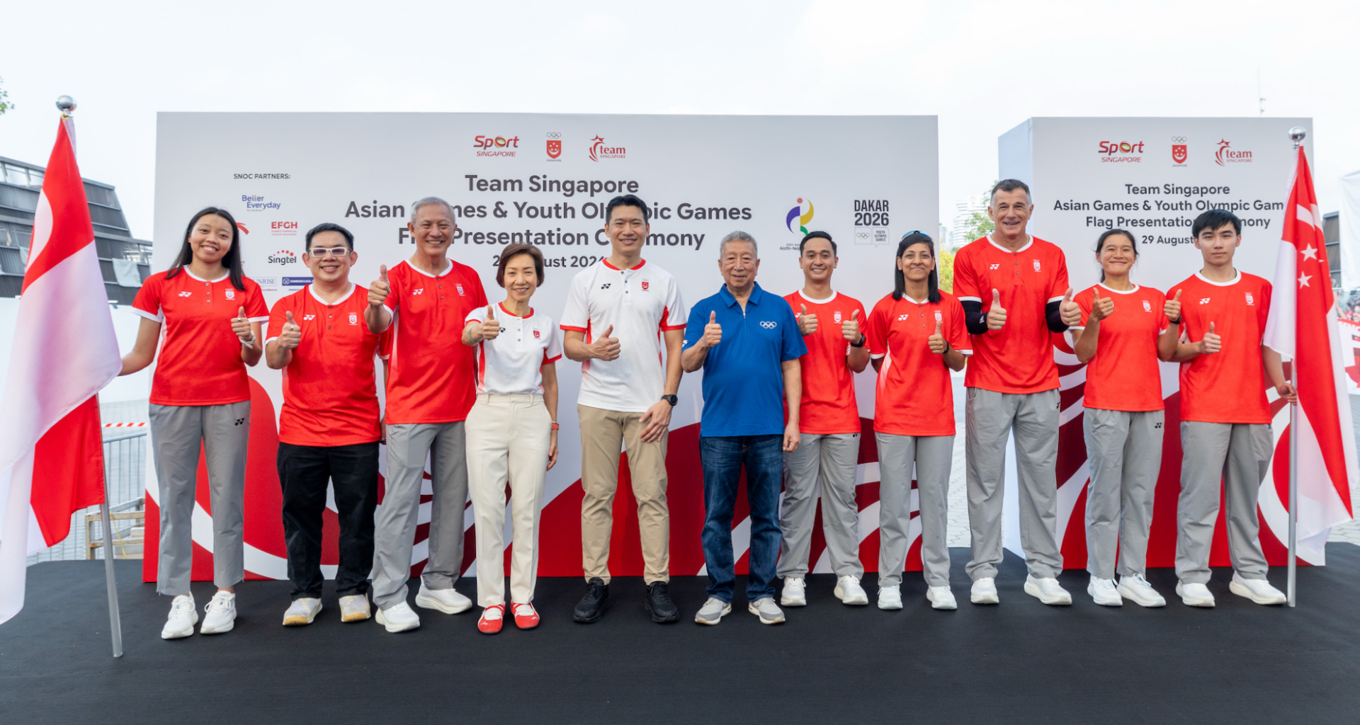 Team Singapore Unites Behind One Dream Ahead of Aichi-Nagoya Asian Games and Dakar Youth Olympics - Alvinology