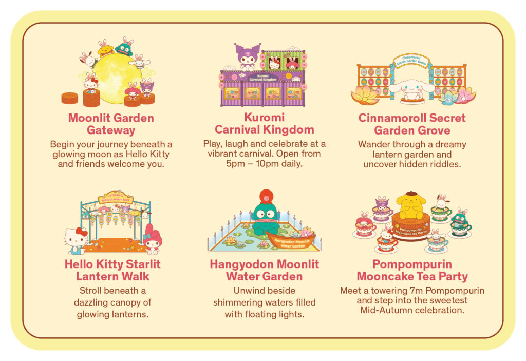 VivoCity Turns Into a Sanrio Moonlit Garden for a Magical Mid-Autumn Celebration - Alvinology