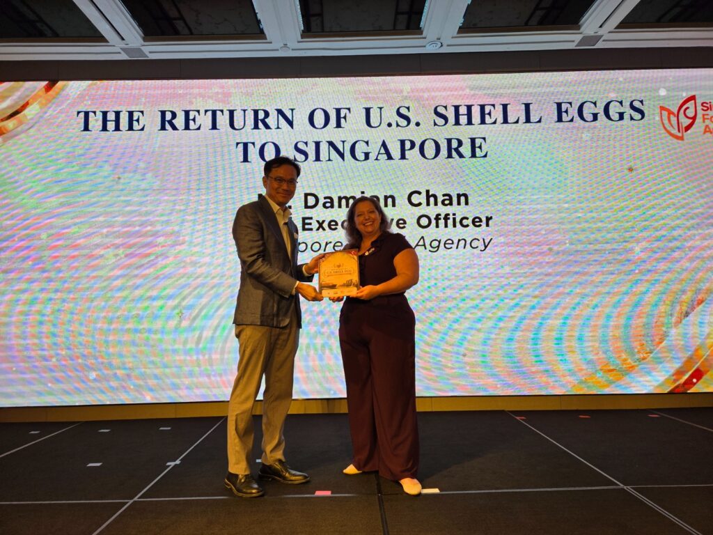 US Shell Eggs Make a Historic Return to Singapore Shores After Two Decades - Alvinology