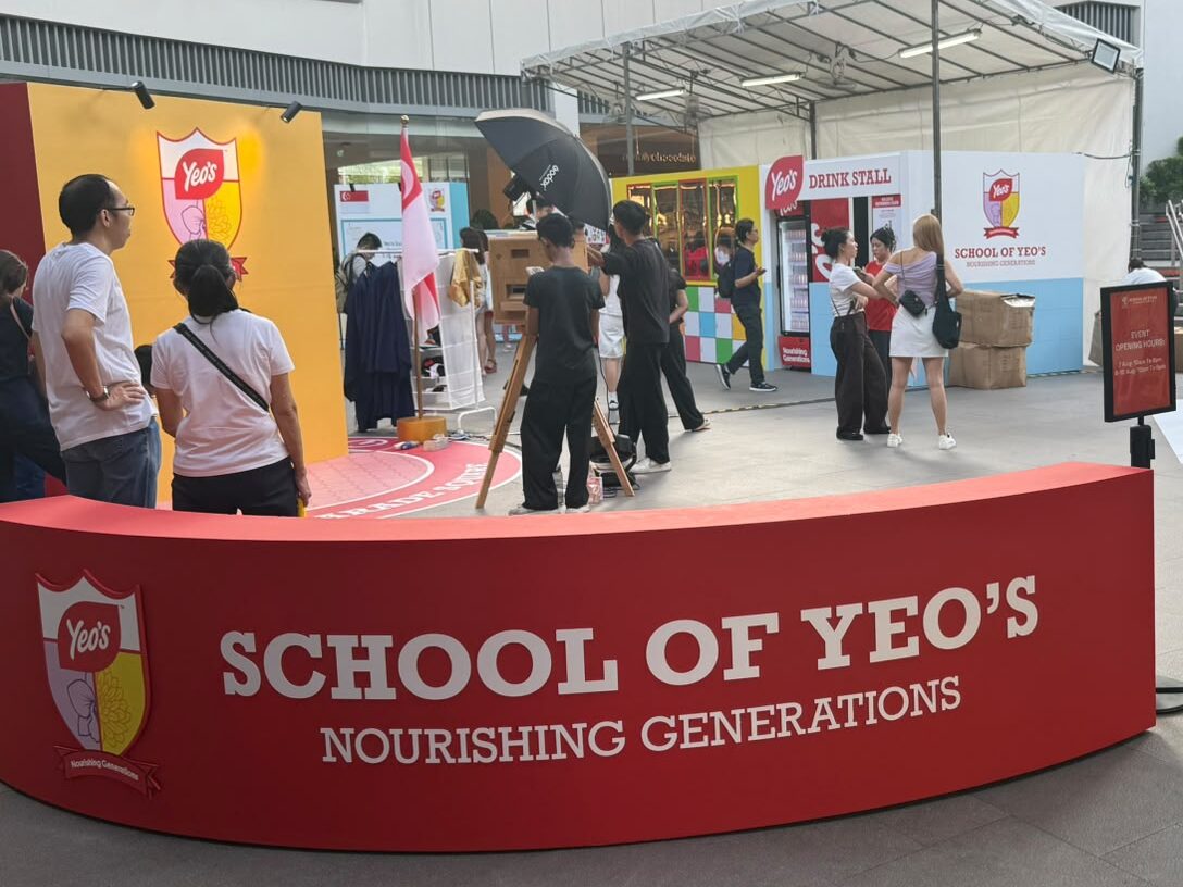 Yeo's Brings Back School Day Memories with National Day Pop-Up at One Holland Village - Alvinology