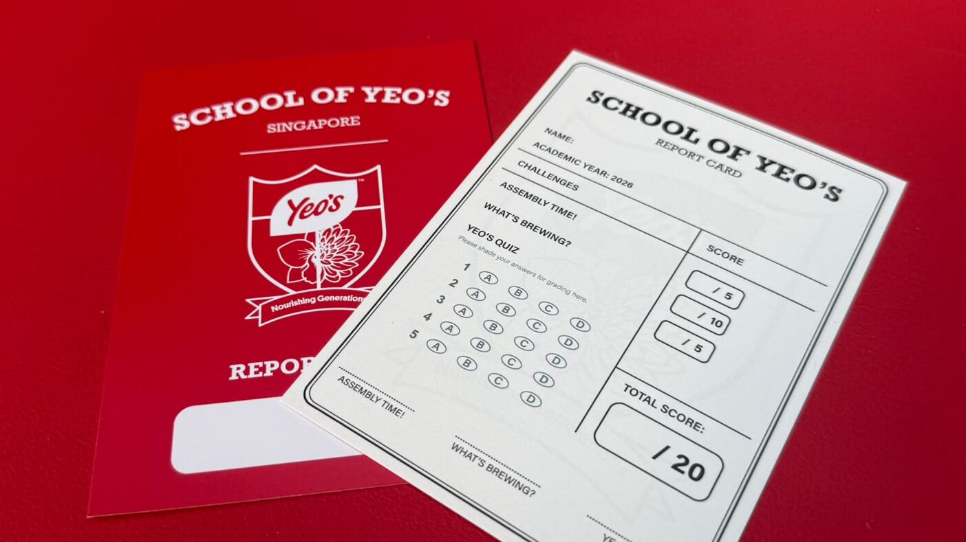 Yeo's Brings Back School Day Memories with National Day Pop-Up at One Holland Village - Alvinology