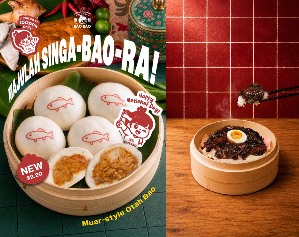 Bao Bao Celebrates National Day with New Otah Bao and Braised Pork Rice - Alvinology