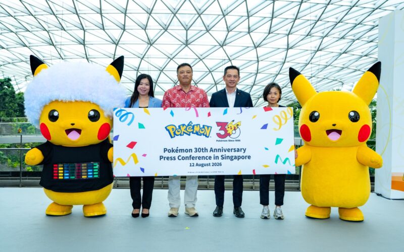 Singapore to Host Pokémon 30th Anniversary Festivities Across Changi Airport, Jewel and The Kallang in November - Alvinology