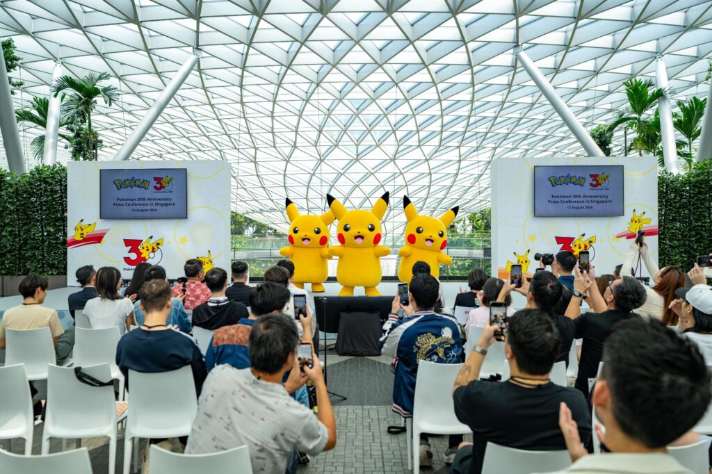 Singapore to Host Pokémon 30th Anniversary Festivities Across Changi Airport, Jewel and The Kallang in November - Alvinology