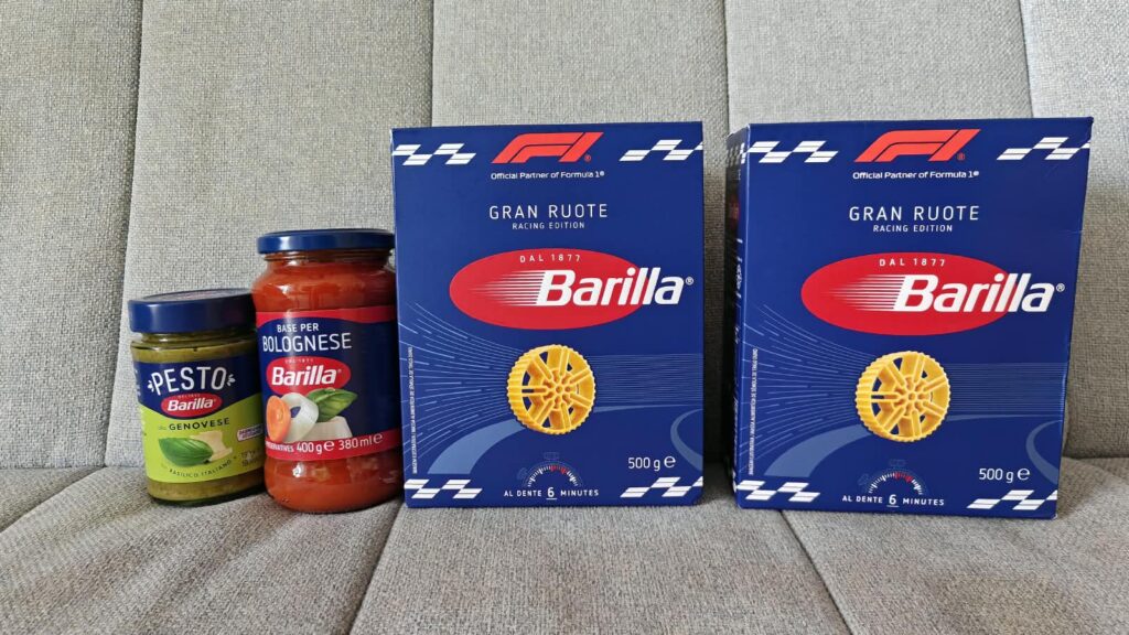 Barilla Brings Formula 1 Excitement to the Table with Limited-Edition Gran Ruote Racing Edition Pasta - Alvinology