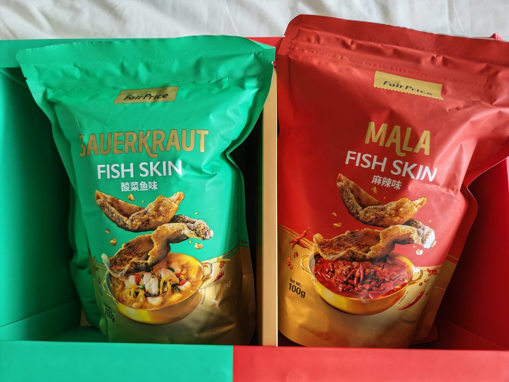 FairPrice Launches New Mala and Sauerkraut Fish Skin Snacks in Singapore - Alvinology