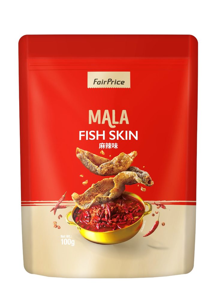 FairPrice Launches New Mala and Sauerkraut Fish Skin Snacks in Singapore - Alvinology