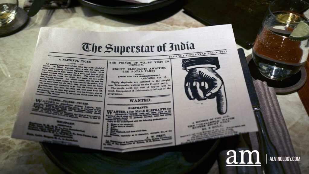 [Review] Firangi Superstar’s New Menu Takes Modern Indian Dining on Another Wild Ride - Alvinology