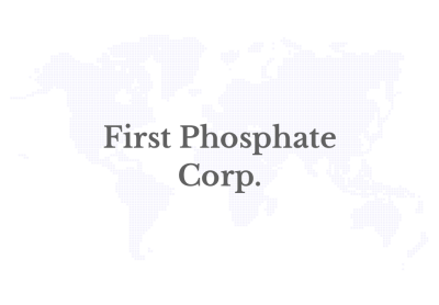 First Phosphate Signs Agreements for $4.84 Million Non-Repayable Contributions with the Government of Canada for Road Infrastructure and Power Transmission Line - Alvinology