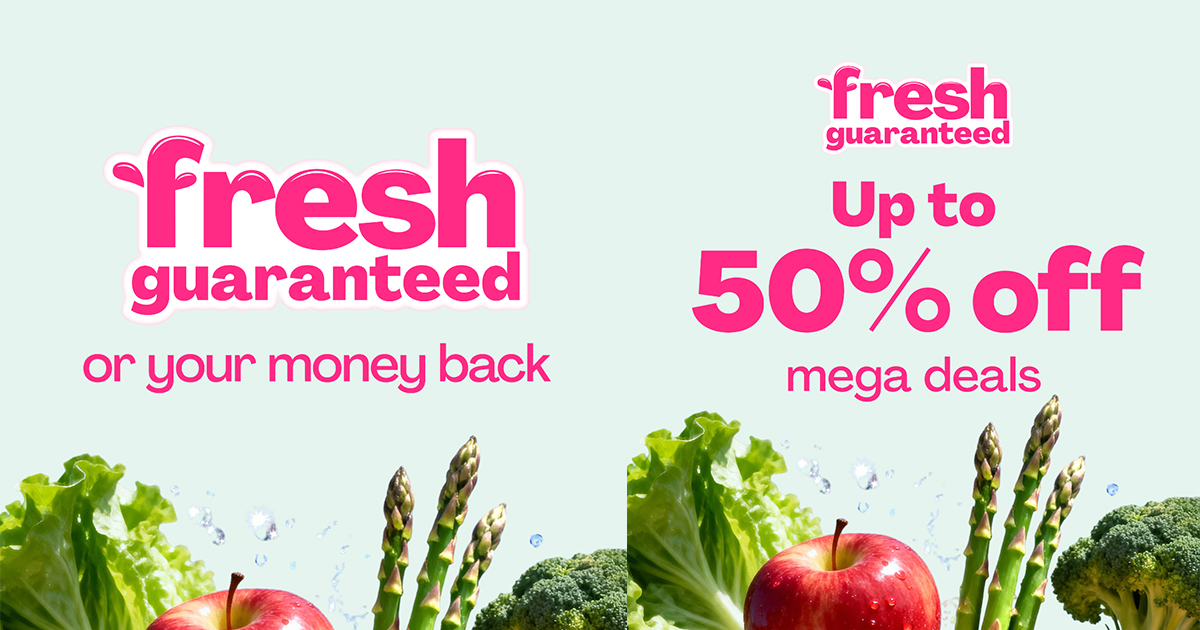 foodpanda Offers Up to 50% Off Fresh Groceries with New Freshness Guaranteed Promise - Alvinology