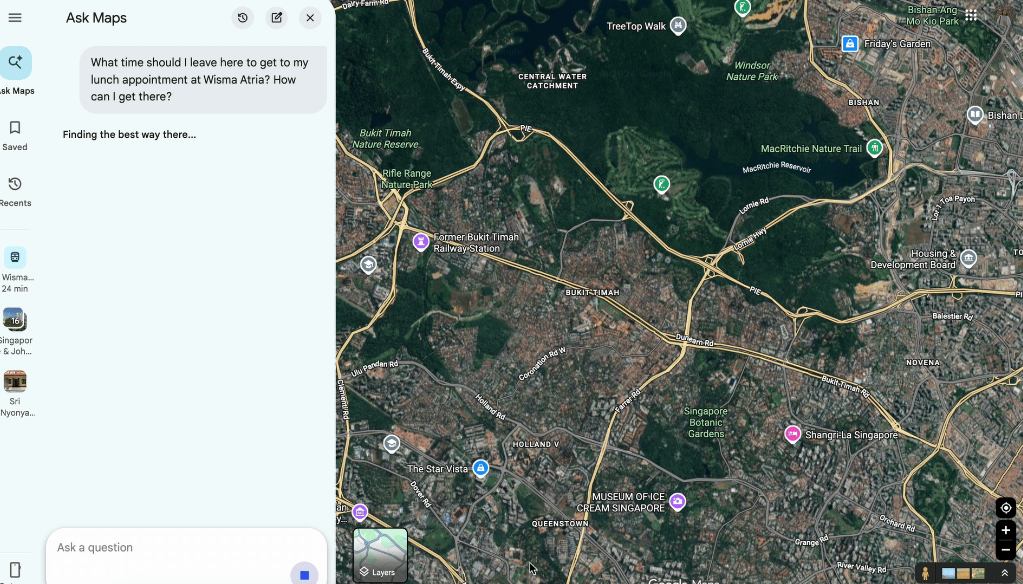 Google Maps Gets Major Gemini Upgrade with New Ask Maps Feature in Singapore - Alvinology