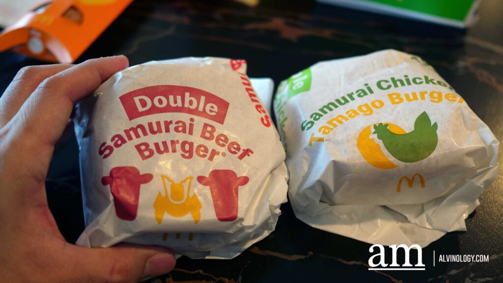 McDonald's Singapore Brings Back Samurai Burger With Wild Japanese Game Show at Bugis Junction - Alvinology