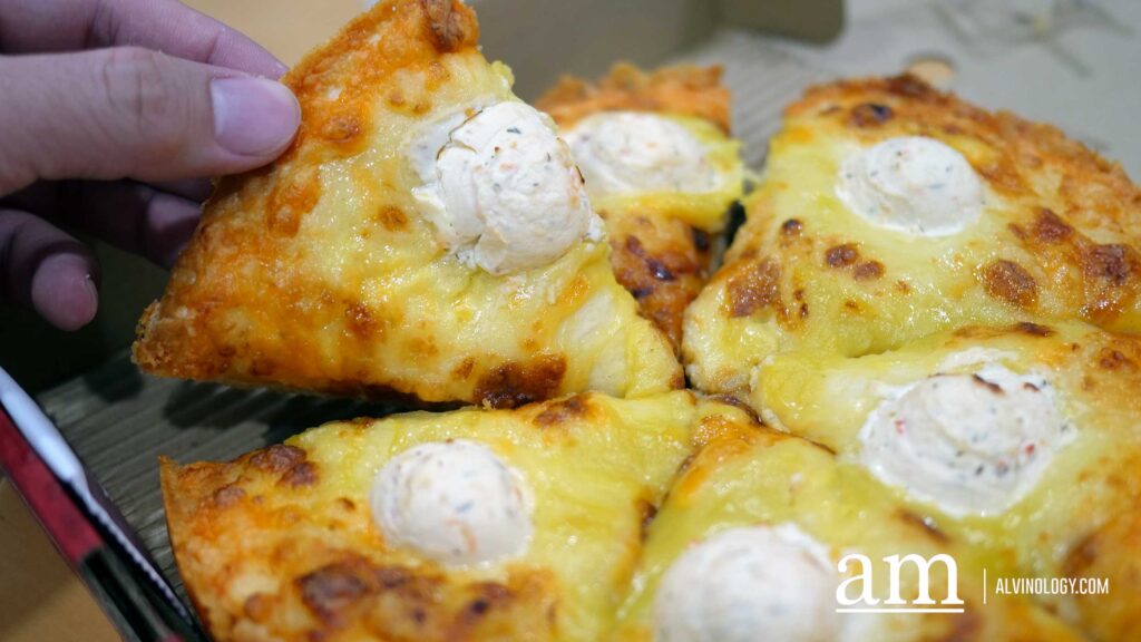 Pizza Hut Brings Back Cheesy 7 Durian for SG61 and Launches New Cheesy 7 Otah Laksa Pizza - Alvinology