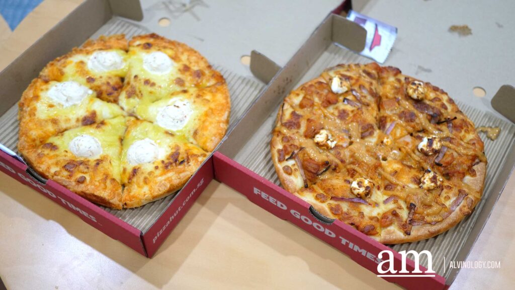 Pizza Hut Brings Back Cheesy 7 Durian for SG61 and Launches New Cheesy 7 Otah Laksa Pizza - Alvinology