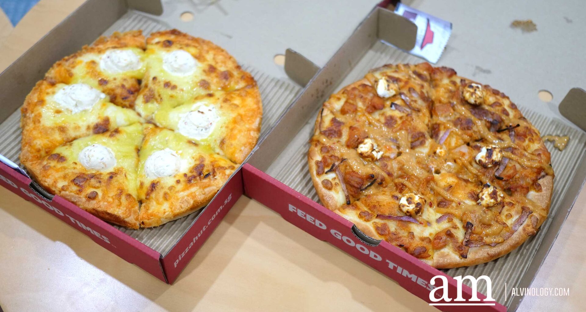 Pizza Hut Brings Back Cheesy 7 Durian for SG61 and Launches New Cheesy 7 Otah Laksa Pizza - Alvinology