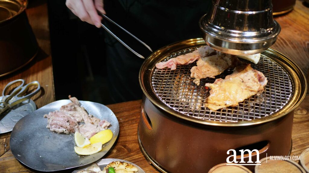 [Review] Song Gye Ok Singapore Serves Korean BBQ with a Different Kind of Chicken Experience, Featuring Hearts, Gizzards and Neck Fillets - Alvinology