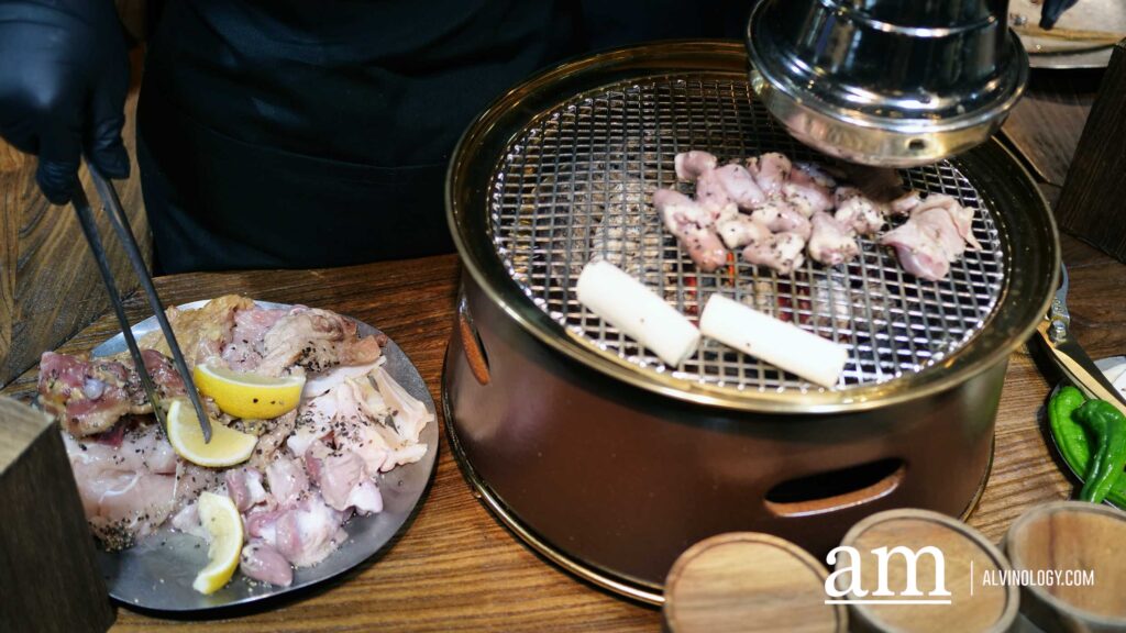 [Review] Song Gye Ok Singapore Serves Korean BBQ with a Different Kind of Chicken Experience, Featuring Hearts, Gizzards and Neck Fillets - Alvinology