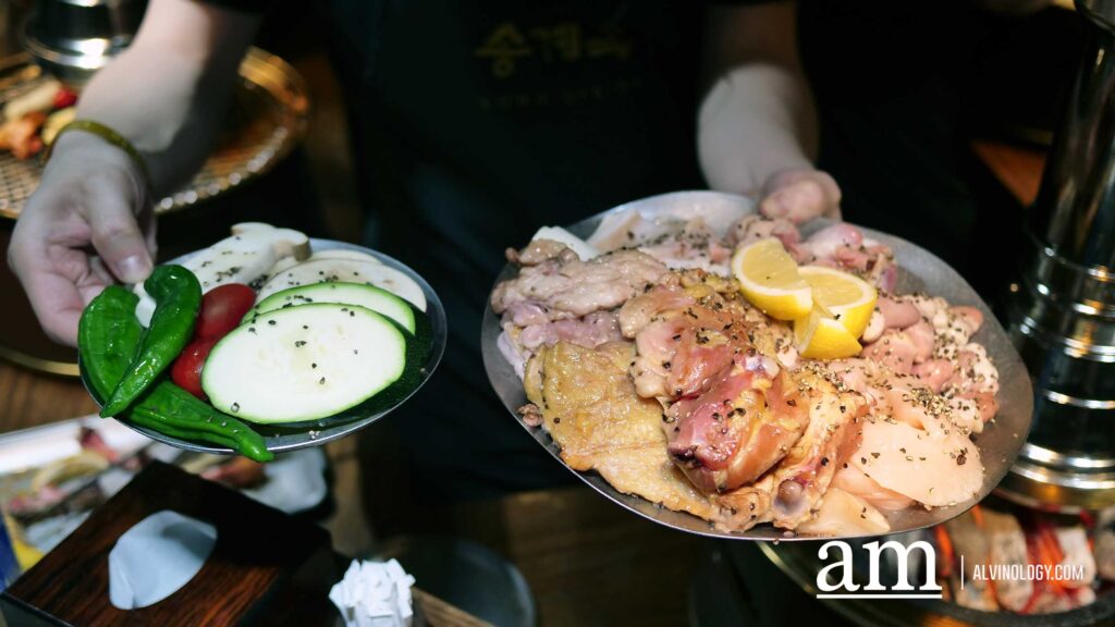 [Review] Song Gye Ok Singapore Serves Korean BBQ with a Different Kind of Chicken Experience, Featuring Hearts, Gizzards and Neck Fillets - Alvinology