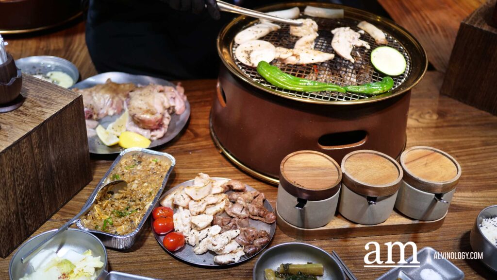 [Review] Song Gye Ok Singapore Serves Korean BBQ with a Different Kind of Chicken Experience, Featuring Hearts, Gizzards and Neck Fillets - Alvinology